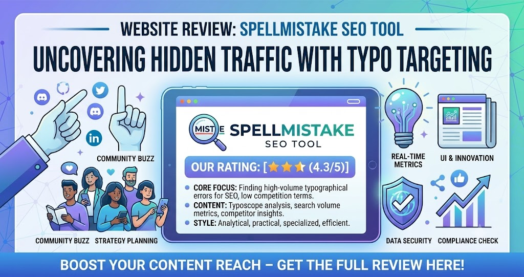 Spellmistake SEO Tool Review: Capture Untapped Search Traffic